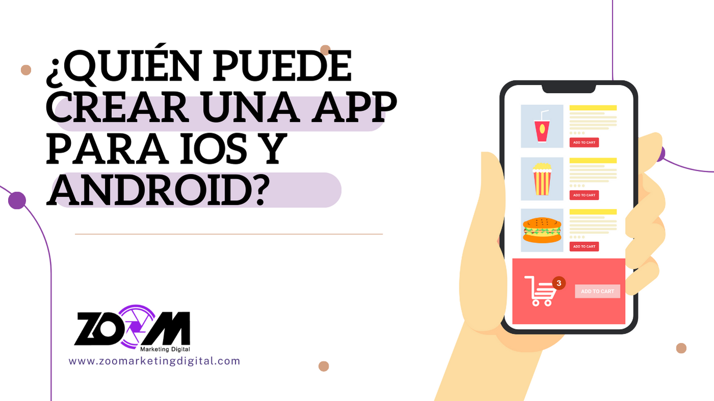 ¿Quién puede crear una app para iOS y Android?