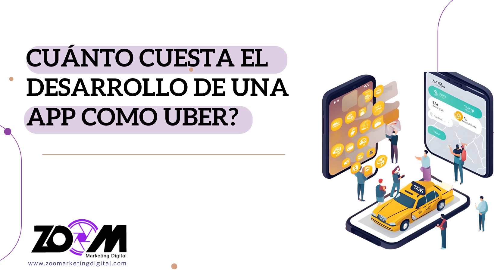 ¿Cuánto cuesta el desarrollo de una app como Uber?